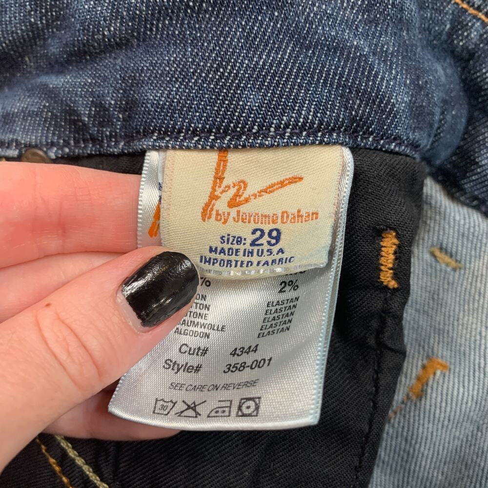 Citizens Of Humanity Skirt Womens 29 Novak Stretch Denim 358 Pencil Zip Fly Jean - Picture 6 of 10